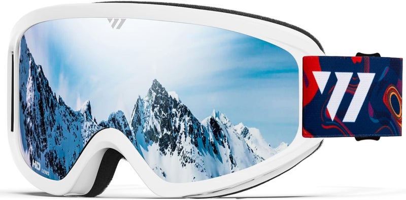 ISTON Ski Goggles - OTG Snow/Snowboard Goggles for Men, Women & Youth - 100% UV Protection W1 - Image 1